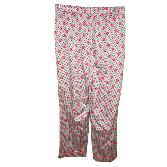 Victoria's Secret Satin Polka Dot Pajama Lounge Pants Size Small - Picture 2 of 7